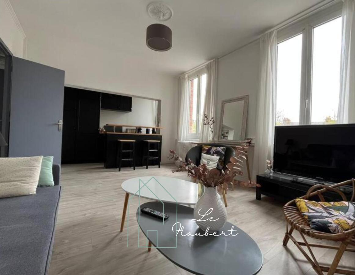 Le Flaubert, Appartement Et Parking En Centre Ville Rouen Extérieur photo